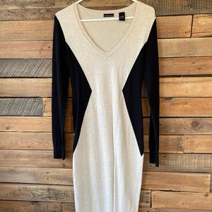 Moda International Long Colorblock Dress